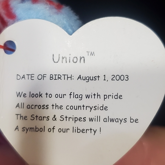 Beanie Baby USA Bundle of Four Bears⁷ - Picture 5 of 16